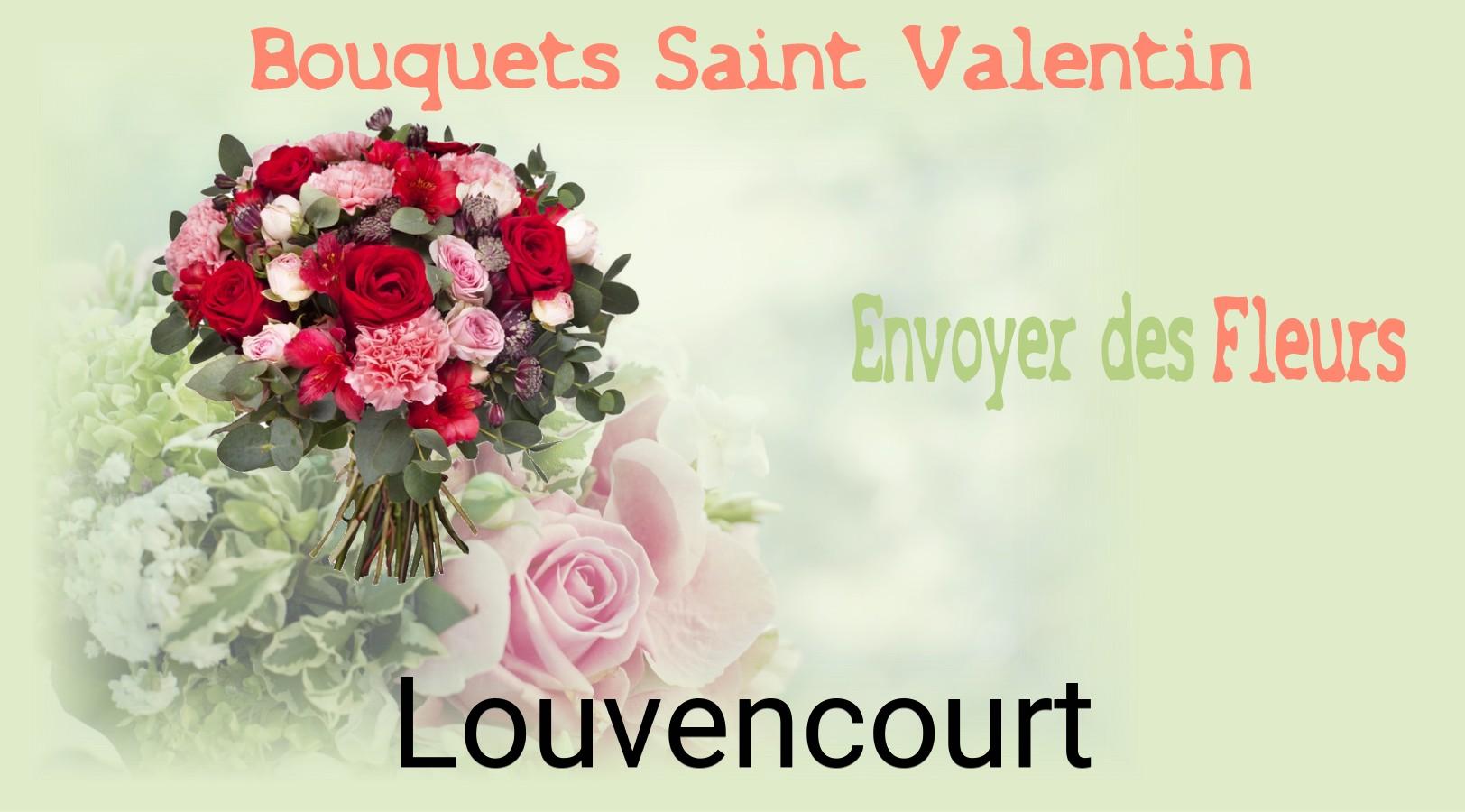 Roses de Saint-Valentin livrées à Louvencourt